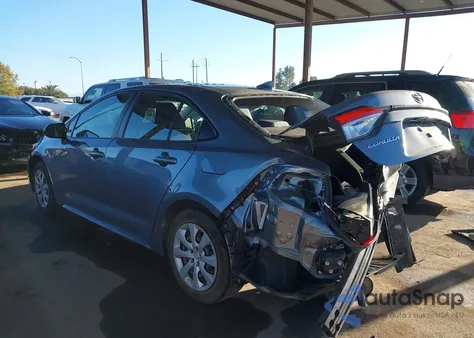 2022 Toyota Corolla Le from USA, damaged, VIN JTDEPMAE1N3030861